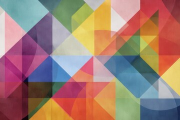 Poster - Colorful abstract texture background created with geometric shapes showcasing vibrant hues and patterns in a modern artistic style