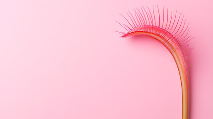 Poster - Abstract shot of a plant structure with delicate, almost whimsical, lines and gentle color palette, evoking nature's beauty in a simple form.