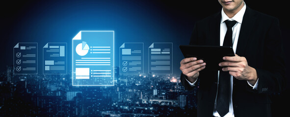 Poster - Cloud-based document systems improve access, security, and workflow, enabling paperless, productive online file and document management. Vouch