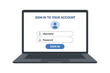 Hacker in a hood with a laptop engaging in a cyber attack. Concept of internet phishing, stealing personal user data, and password theft. Web security and cybercrime metaphor.