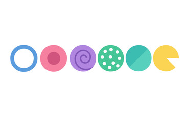 Poster - Vector illustration of a radial sound wave curve with light particles, including circle audio waves, neon round music soundwave for equalizer, multicolor audio lines, and soundwaves representing
