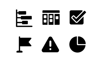 Poster - Essential user interface icons for modern applications