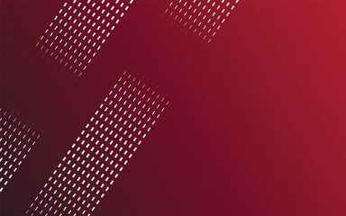 Fototapete - red background of modern abstract minimalist lines geometric shapes with vector elements.