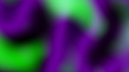 Poster - Abstract animation, dark background with color blur effect, 4k seamless looping video, 3d render