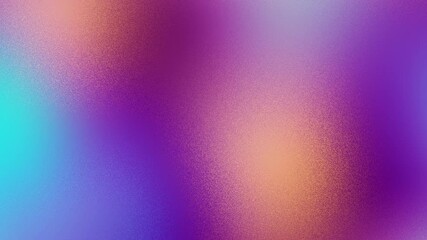 Poster - Bright blue and teal-green soft animated gradient background. Teal color gradient loop abstract background