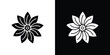 © Opps - Daffodil icon glyphs vectors. Web flat pack.