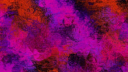 Poster - Red and magenta grunge texture abstract motion background. Seamless loop. Dark red and purple abstract background