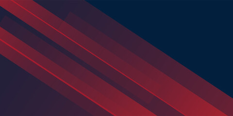 Poster - Abstract horizontal light red and blue stripe lines background. You can use for ad, poster, template, business presentation.