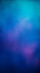 Poster - Blue and purple gradient texture, subtle grain, smooth transition between shades, evokes calmness, serenity, and mystery, ideal for design background
