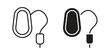 © Opps - Anesthesia icon set line art and glyph design. Eps10