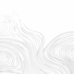 Leinwandbilder - Abstract graphic illustration featuring flowing lines, creating a wavy, textured pattern.