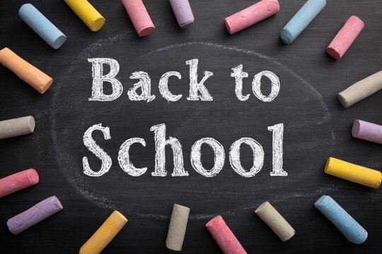 Back to School Chalkboard