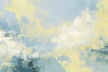 Fototapete - Abstract Cloudscape Painting