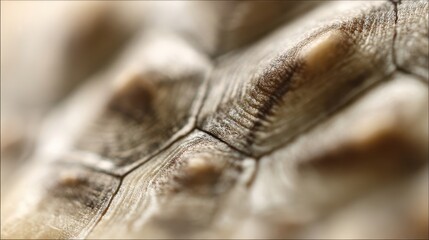 Poster - Close-up view of a turtle's shell texture.