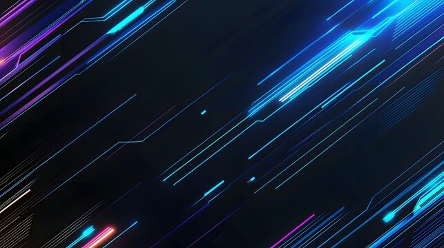 Abstract design with vibrant diagonal lines.