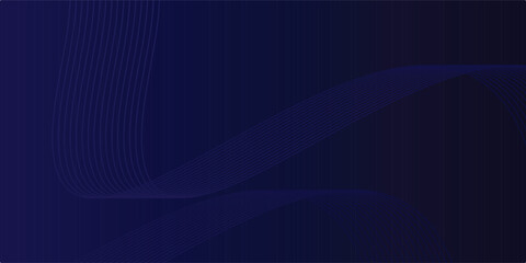 Poster - Abstract Blue waves geometric background. Modern background design. gradient color. Fluid shapes composition.