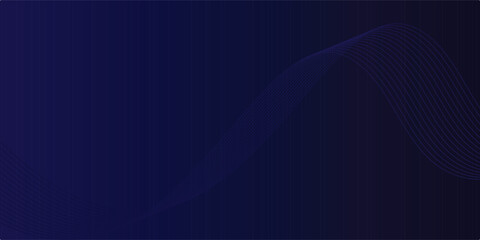 Poster - Abstract Blue waves geometric background. Modern background design. gradient color. Fluid shapes composition.