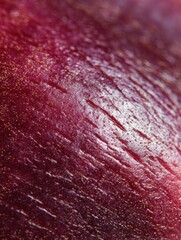 Poster - Detailed Close-Up of Plum Skin Showing Natural Textures and Patterns in Vivid Color