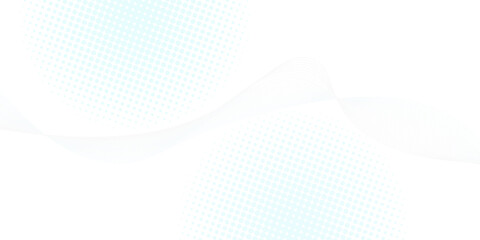 Wall Mural - Abstract blue wave vector banner template