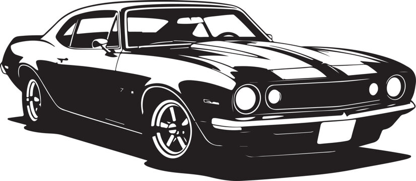 Car silhouette vector illustration