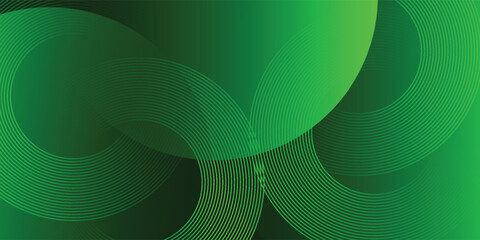 Poster - Abstract green wavy background design. modern background pattern tecnology green illustration eps10