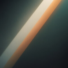Poster - Elegant abstract background with a glowing diagonal light beam and modern texture, gold, green. ai