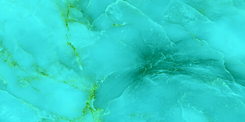 Poster - Marbled surface with a vibrant green color scheme, It features swirling patterns and delicate veins in shades of lime green and yellow, The effect is reminiscent of polished stone.
