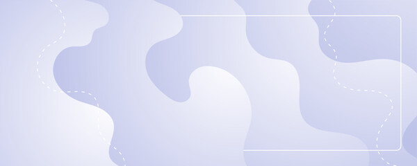 Poster - Abstract white background with white clouds