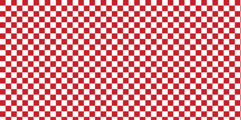 checkered seamless red pattern background.