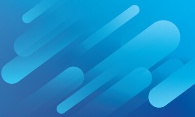 Wall Mural - Abstract blue background with diagonal lines. Dynamic shapes composition. Vector illustration eps10.
