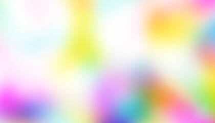 Poster - Abstract soft light gradient blur background in pastel colorful. Overlay background