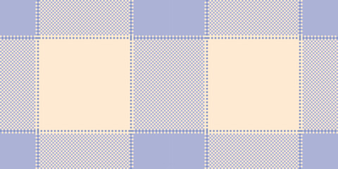 Poster - Delicate pastel plaid pattern. Soft lavender  cream, perfect for background texture, fabric design, or a vintageinspired project. Evokes comfort.