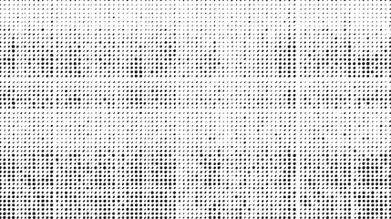Poster - Black and white halftone dot pattern. Retro pop art style seamless texture background. Abstract dotted vintage graphic design layout vector.