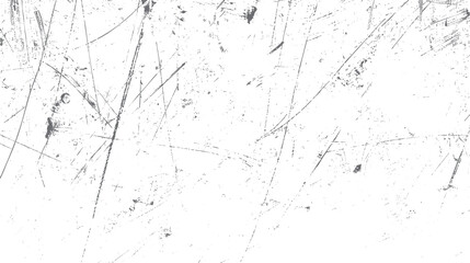 Poster - Distressed grunge scratch background with rough edge marks. Abstract vintage noise texture for damaged surface design. Editable rough overlay.
