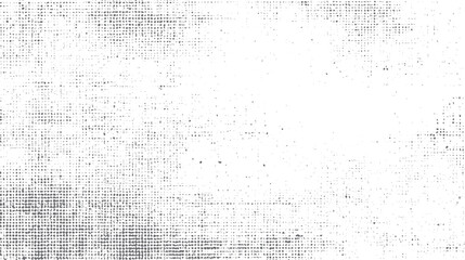 Poster - Grunge halftone texture faded dot noise overlay. Vintage rough print pattern background. Abstract retro distressed comic effect.