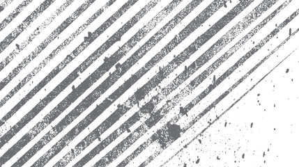 Poster - Grunge stripe ink texture with splatter background. Dirty diagonal lines abstract design. High contrast vintage scratched pattern.