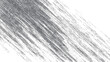 © Pixel Park - Rough diagonal sketch texture with scribble shading effect. Fast scribbled pencil stroke abstract pattern. Grunge noise hand-drawn texture.