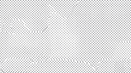 Poster - Vintage halftone dot texture background for retro comic pop art. High contrast dotted pattern overlay with ink scatter for abstract print design.