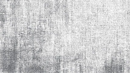 Poster - Vintage fabric texture with grunge crosshatch pattern. Abstract distressed linen surface design background. Rough woven sketch textile style concept.