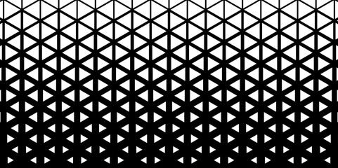 Poster - abstract hexagonal pattern background. Degraded border for design prints.Fade halftones wallpaper. Fading gradient.Transition bg.Vector illustration. small repeat dot pattern art can be use background