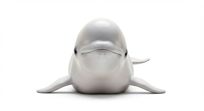 白いベルーガクジラ 穏やかな表情 優しい光 清楚な白 (Shiroi beruga kujira odayakana hyoujou yasashii hikari kissouna shiro) This translates roughly to: 