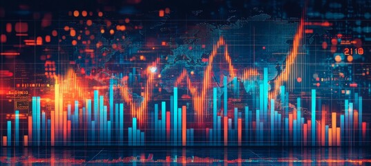 Poster - Dynamic Stock Market Analysis with Visualized Candlestick Patterns and Trend Fluctuations Insights