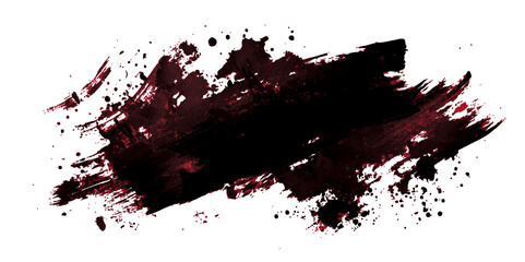 Aufkleber - splash on white canvas creates dynamic visual art. abstract colorfull watercolor painting,