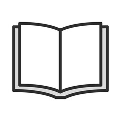 Poster - Open book icon knowledge education symbol vector illustration