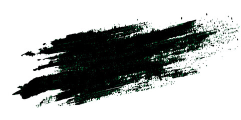 Aufkleber -  Brush Strokes and Paint Splatters Abstract Background . Dark scribbles isolated on white
