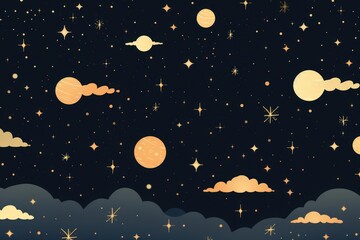 Wall Mural - celestial themed wallpaper backgrounds astronomy outdoors.