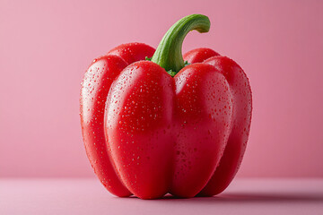 Poster - Ai generated beautiful modern photography with creative design, demonstrate red pepper