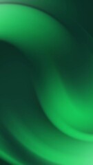 Fototapete - Dynamic abstract green swirling background with smooth fluid motion