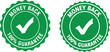 © Md Abu Saeid - Green money back guarantee seal check mark, green, seal, money back, guarantee, check mark, endorsement, certification, assurance, trust, quality, approval, verification, confirmation, business, comme