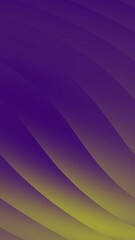 Fototapete - Abstract colorful wave pattern with purple and yellow gradient design